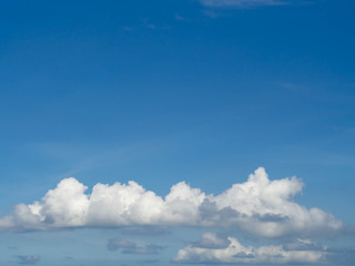 cloud on blue sky