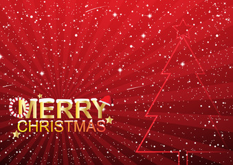 Merry christmas vector illustration