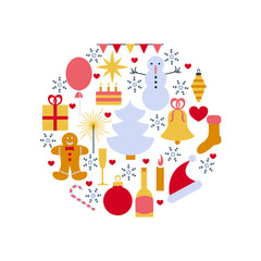 New year celebration concept