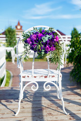 Floristic composition in vintage style. The Provence.