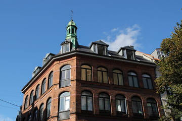 Ein altes Haus in Kopenhagen