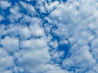 Blue sky and clouds