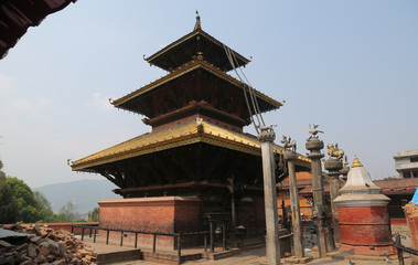 Obraz premium Chandeshwori Temple in Banepa Nepal
