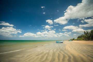 Beautiful untouched beach at Nilaveli, Trincomalee Sri Lanka