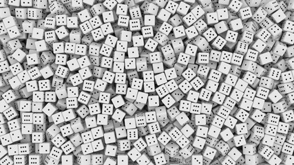 Fototapeta premium White dice