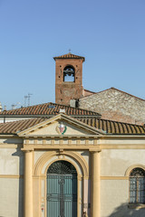 Stadtansicht, Stadtansichten, Städtereisen, Italien, Toscana, Lucca, Architektur, Gebäude, Fassaden, Fenster, Türen, Altstadt, Gebäudeteile,