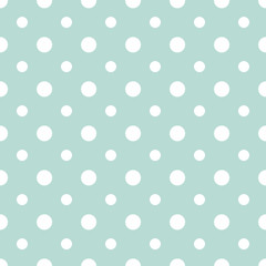 Abstract vector dotted seamless pattern.