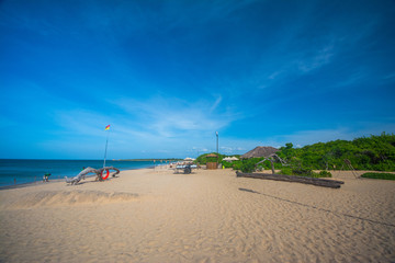 Beautiful beach at Trincomalee, Sri Lanka
