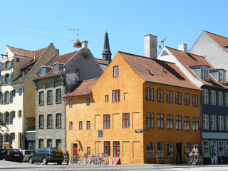 Obraz premium Christianshavn in Kopenhagen
