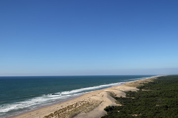 Atlantic Ocean coast. landscape