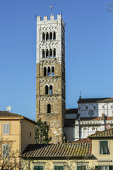 Stadtansicht, Stadtansichten, Städtereisen, Italien, Toscana, Lucca, Architektur, Gebäude,...