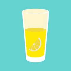 Lemon lemonade vector