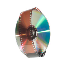 digital disc and a film strip