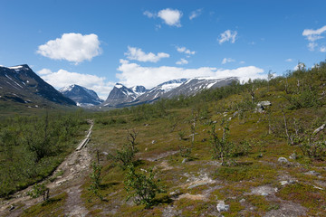 in the way to Kebnekaise