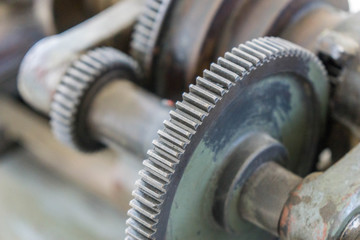 Zahnräder in einem Antrieb