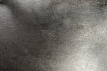 texture of the old aluminum surface