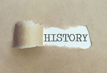 Uncovering history concept - obrazy, fototapety, plakaty