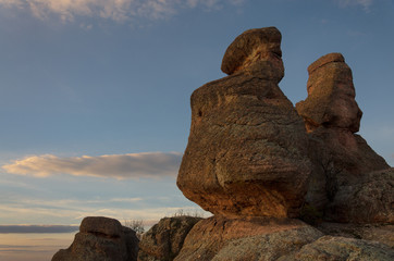 Rock formations in Belogradchik, Bulgaria