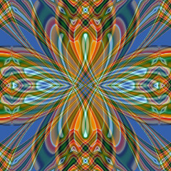 Abstract image, colorful graphics and  tapestry