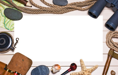 Frame photos of things for travel