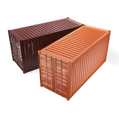 3D rendering containers