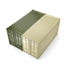 3D rendering container
