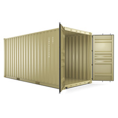 3D rendering container