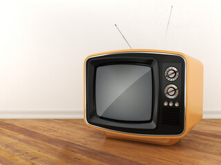 3D rendering old tv