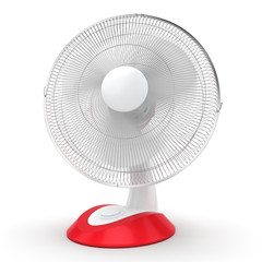 3D rendering fan