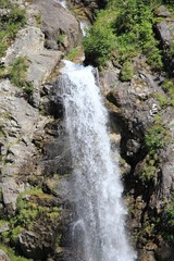 Fototapeta na wymiar Wasserfall im Kaunertal