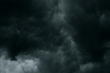 Fototapeta na wymiar Stormy rain clouds background