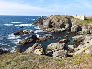 Pointe des Poulains à Belle-île (France)