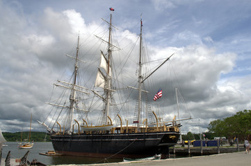 Fototapeta na wymiar Antique Ship