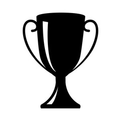 trophy winner championship isolated vector illustration design