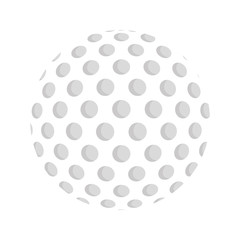 ball golf sport equipment vector illustration design