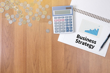  business strategy and social media diagram, Business Strategy M