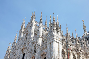 Fototapeta premium Duomo Cathedral Milan Italy