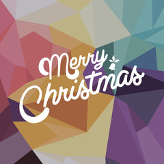 wish you merry christmas colorful