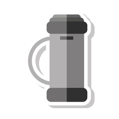 golf clubs bag equipment icon vector illustration design