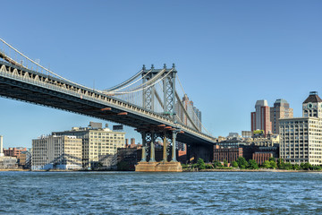 Obraz premium Manhattan Bridge View