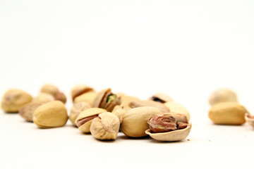 Pistachio nut / The pistachio, a member of the cashew family, is a small tree originating from Central Asia and the Middle East.