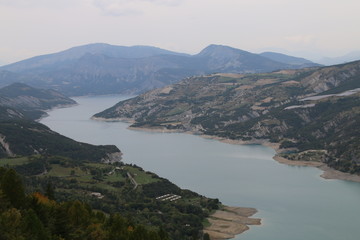 Obraz premium LAC DE SERRE-PONCON