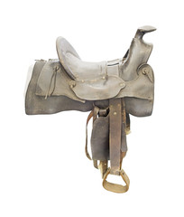 Old Leather Saddle