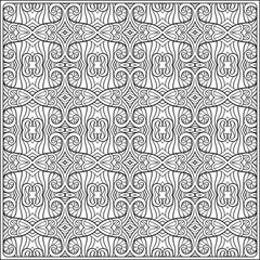 Ornamental Tribal Seamless pattern.