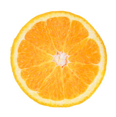 Orange isolated on white background