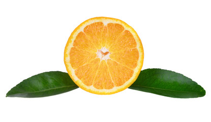 Orange isolated on white background