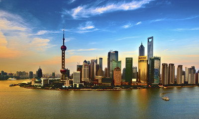 Obraz premium shanghai,building