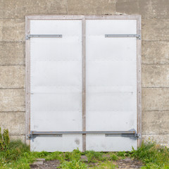 Weathered old door