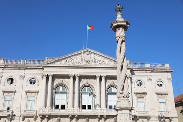 Fototapeta na wymiar Lisbon City Hall. Portugal