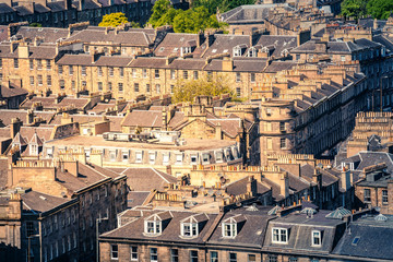 Fototapeta na wymiar Edinburgh - Scotland - Panorama
